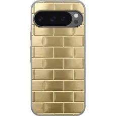 Gustaf - Mobilskal till Google Pixel 9 Pro XL med Gyllene Murstenar