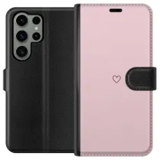 Gustaf - Pl&aring;nboksfodral till Samsung Galaxy S23 Ultra med Litet Hj&auml;rta