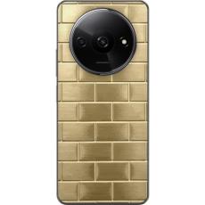 iSecrets - Mobilskal till Xiaomi Redmi A3 med Gyllene Murstenar