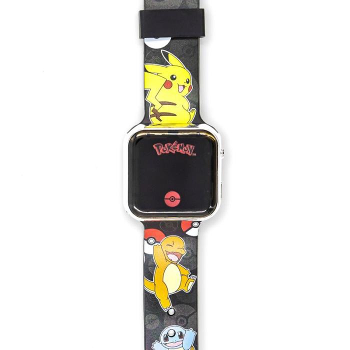 ACCUTIME - ACCUTIME Klocka LED Pokemon