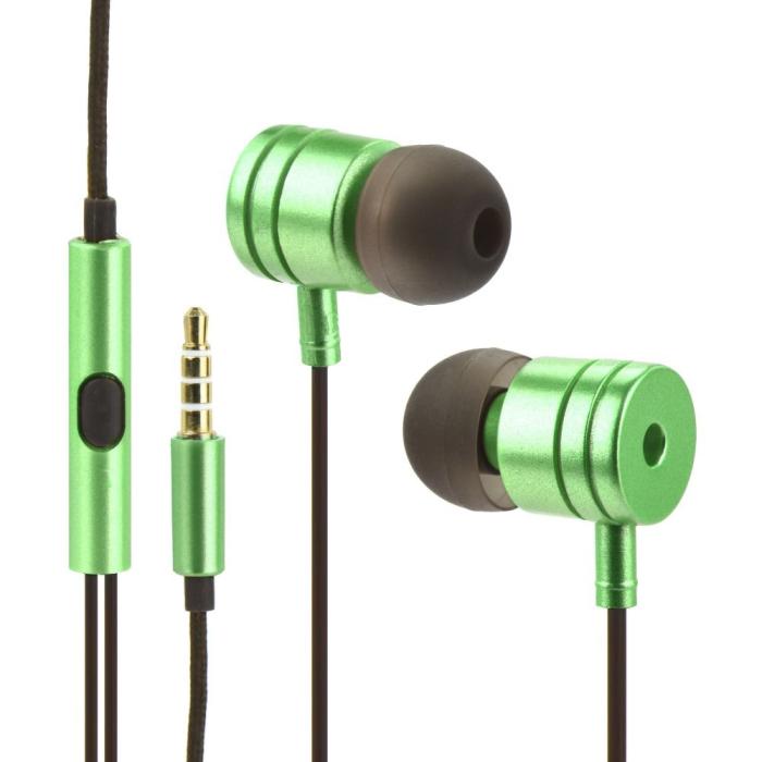 OEM - Hörlurar stereo limone box metall MI