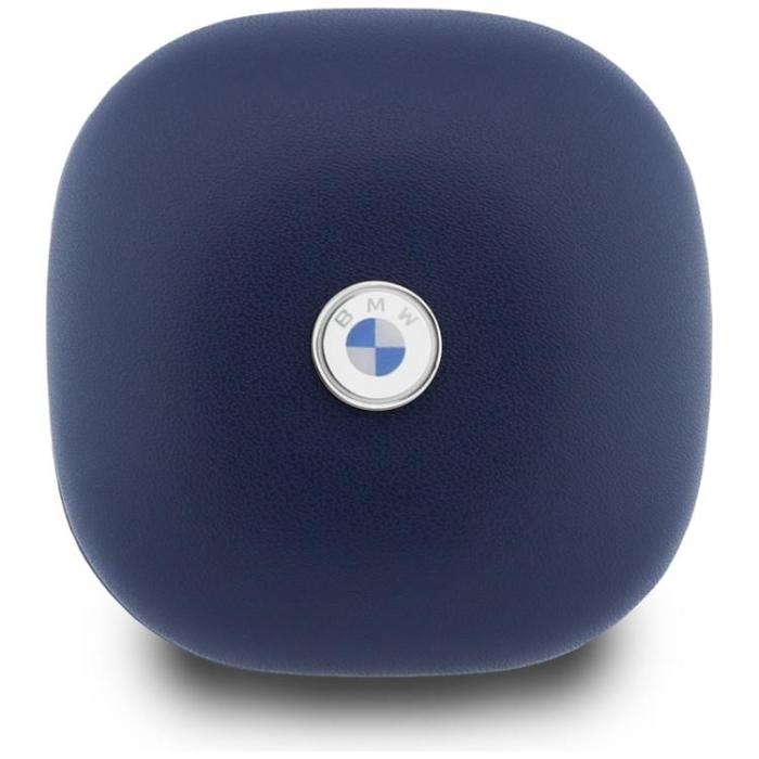 BMW - BMW TWS In-Ear Hörlurar Bluetooth ENC Leather Metal Logo - Blå