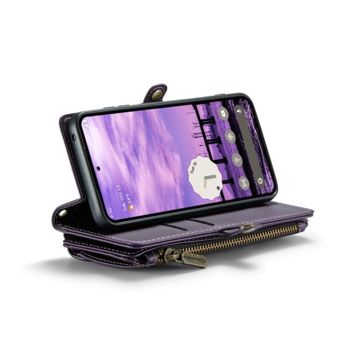 Caseme - CASEME Plånboksfodral Konstläder för Google Pixel 10 Pro - Lila