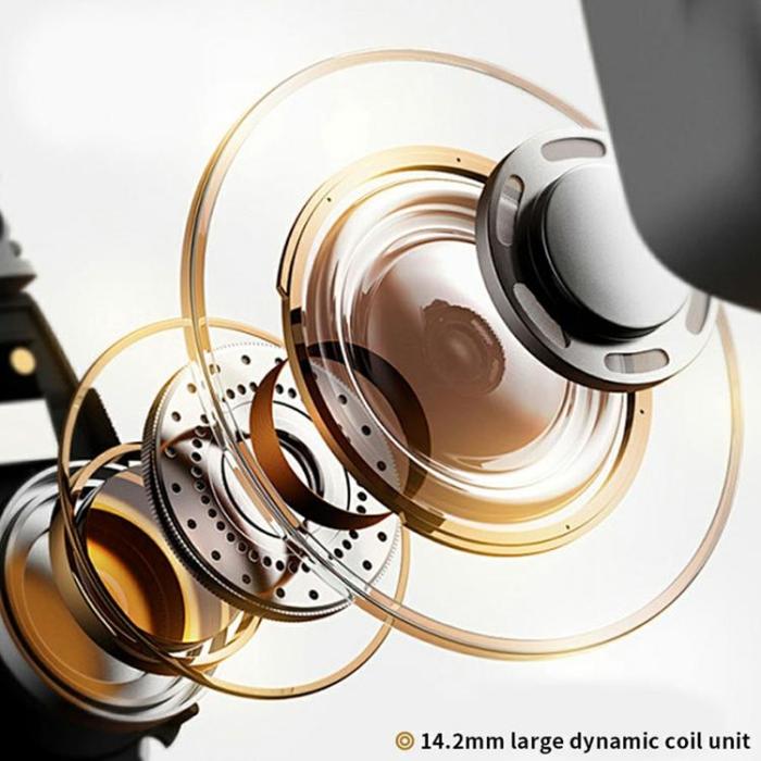 HTC - HTC OWS On-Ear Trådlösa Sport Hörlurar Bluetooth V6.0 NE21 - Svart