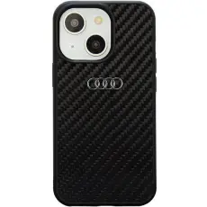 Audi - Audi iPhone 14 Mobilskal Carbon Fiber - Svart