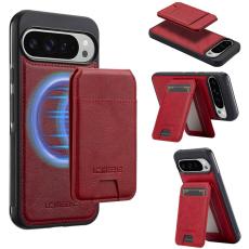 LC.imeeke - LC.IMEEKE L3 Fodral f&ouml;r Google Pixel 10 Pro - KonstL&auml;der - R&ouml;d