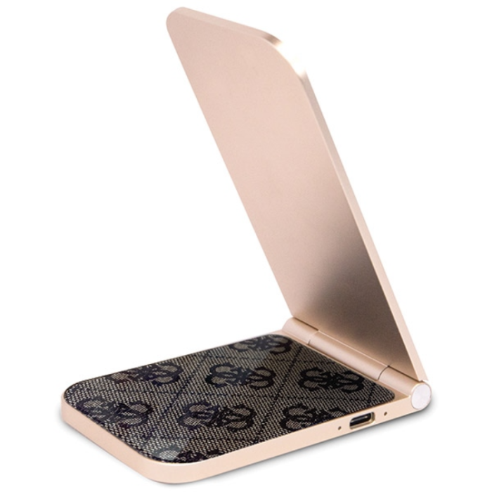 Guess - Guess Trådlös laddare Magsafe iPhone/Airpods 15W - Brun