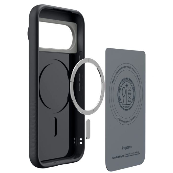 Spigen - Spigen Mobilskal För Google Pixel 11 Pro Magsafe Nano Pop - Svart Sesame