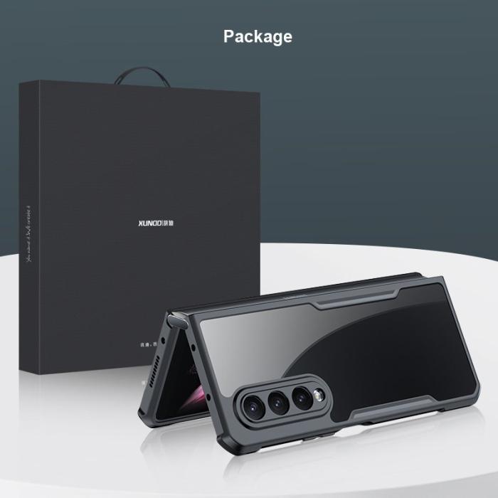 XUNDD - XUNDD Mobilskal till Galaxy Z Fold3 5G Transparent med Skyddsbalk