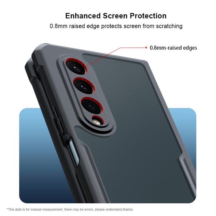 XUNDD - XUNDD Mobilskal till Galaxy Z Fold4 5G Slim Clear Transparent - Klar