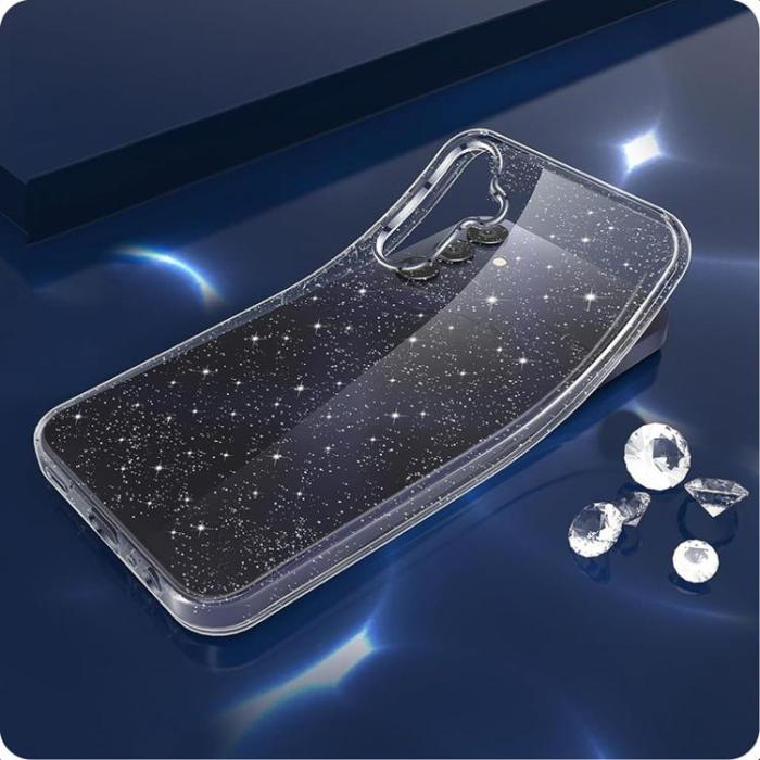 Tech-Protect - Tech-Protect Galaxy A35 5G Mobilskal FlexAir - Glitter