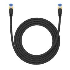 BASEUS - Baseus Internet Kabel 2m cat.7 - Braided Svart