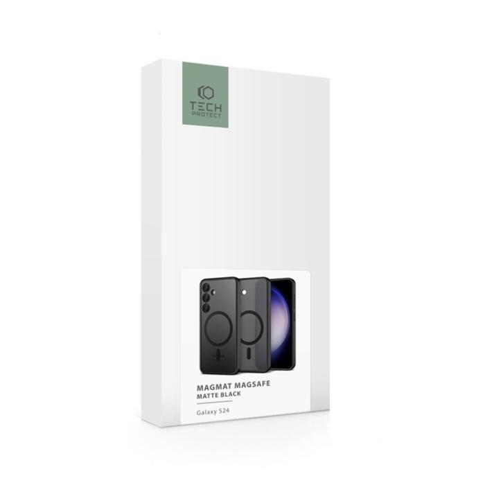 Tech-Protect - Tech-Protect Galaxy S24 Mobilskal Magsafe Magmat - Svart