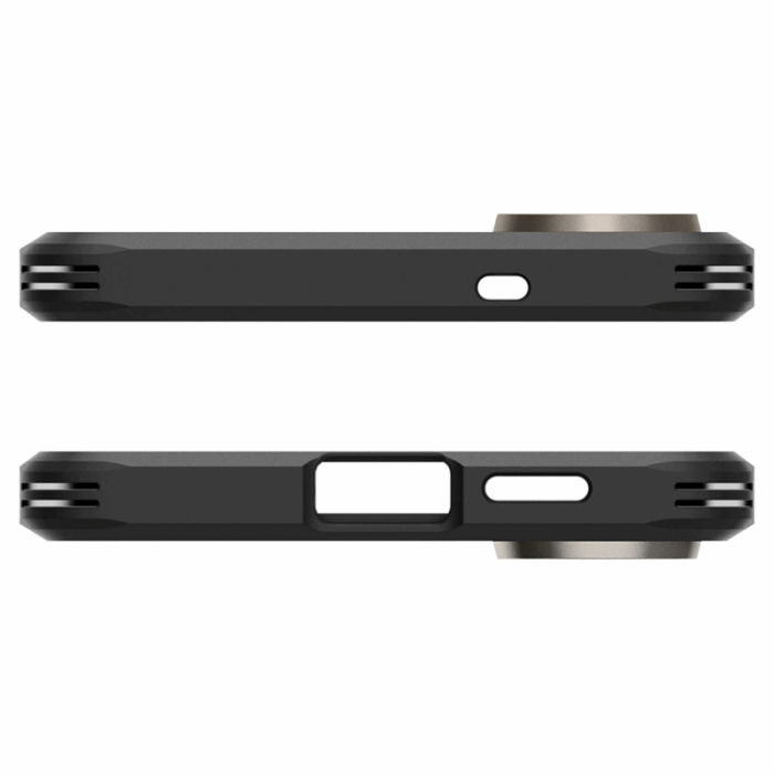 Spigen - Spigen Galaxy S25 Edge Mobilskal Magsafe Tough Armor - Gunmetal