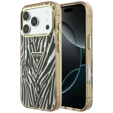 Guess - Guess Mobilskal F&ouml;r iPhone 18 Pro Max/17 Pro Max Magsafe IML Zebra Glitter