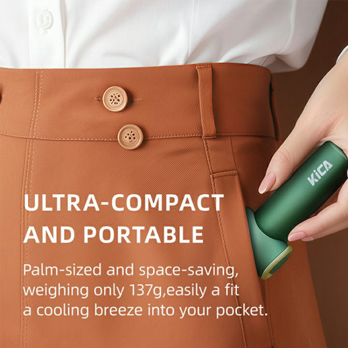 KICA - KICA Jet Mini Handhållen Fläkt Multifunctional - Grön