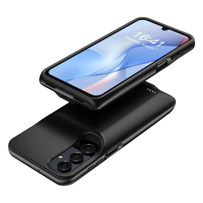 A-One Brand - Galaxy A15 5G Batteriskal 6000mAh E10 - Svart