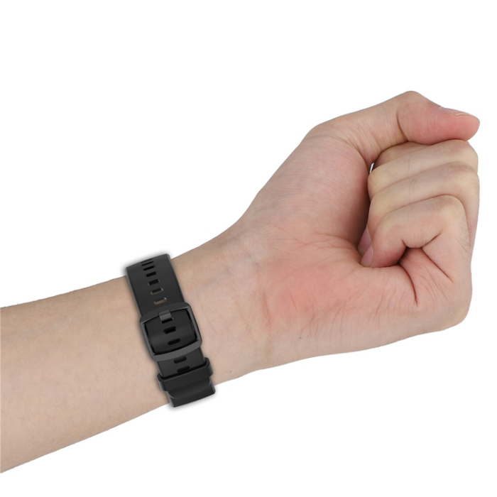 A-One Brand - Whoop 4.0 Armband Silikon med Protective Skal - Svart