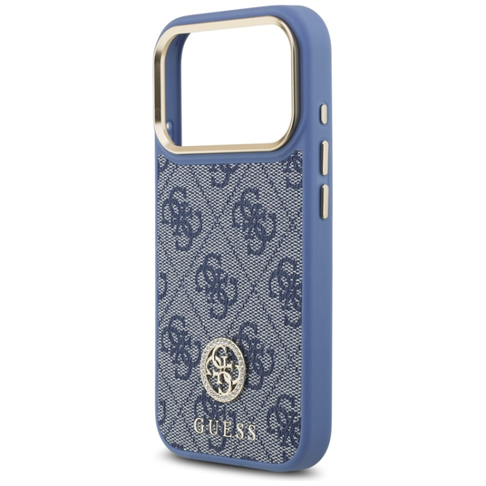 Guess - Guess iPhone 17 Pro Mobilskal MagSafe 4G Strass Logo & Big Strap