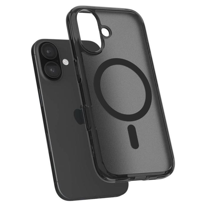 Spigen - Spigen iPhone 16 Mobilskal Magsafe Ultra Hybrid ”T” - Frost Svart