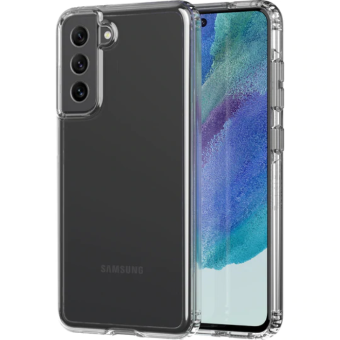 UTGATT1 - Tech21 Galaxy S21 FE Skal Evo Clear - Transparent