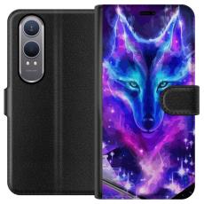 iSecrets - Pl&aring;nboksfodral till OnePlus Nord CE4 Lite med Neon Varg