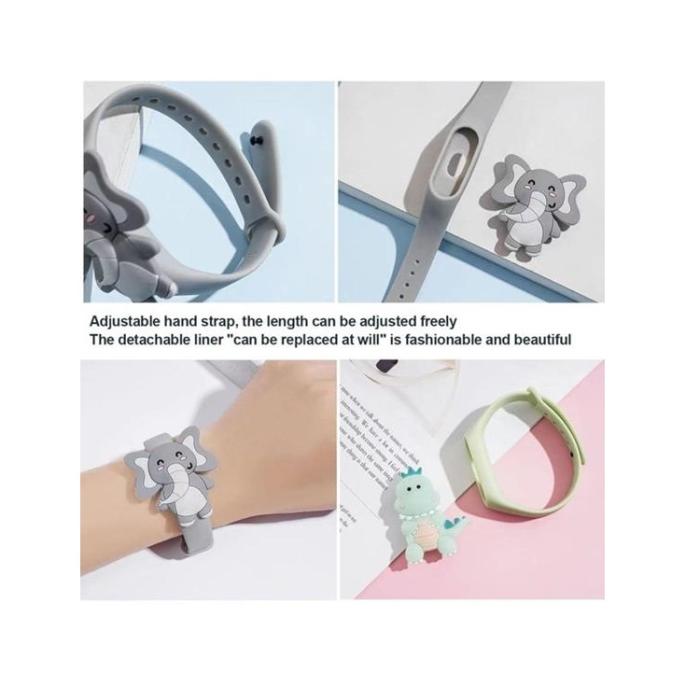 A-One Brand - Myggmedels Armband För Barn - Dinosaur