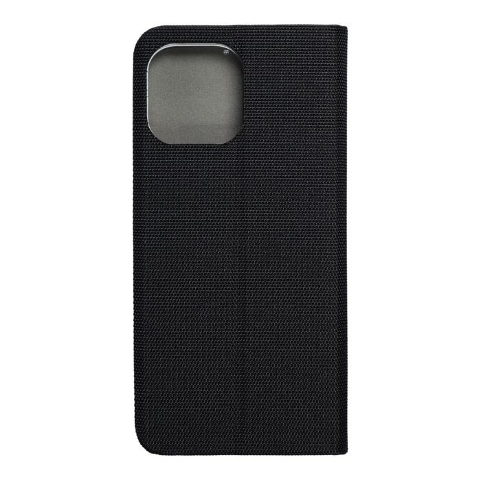 OEM - iPhone 14 Plånboksfodral Sensitive Nylon Svart