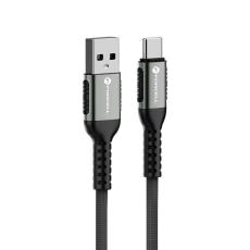 Forcell - Forcell USB-A till USB-C Kabel 66W 2m QC3.0 3A Cafule - Svart