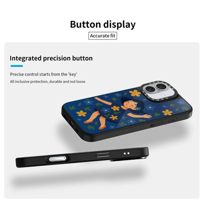 A-One Brand - iPhone 17 Mobilskal MagSafe Aluminium Silikon