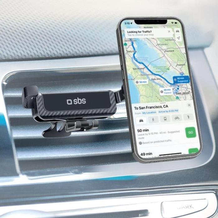 SBS - SBS Gravity Smartphonehållare TESUPGRAVSTD - Svart