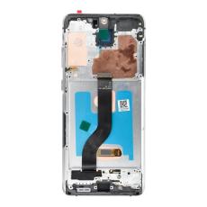 OEM - SAMSUNG S20 Plus Skärm med LCD-display SOFT OLED - Vit