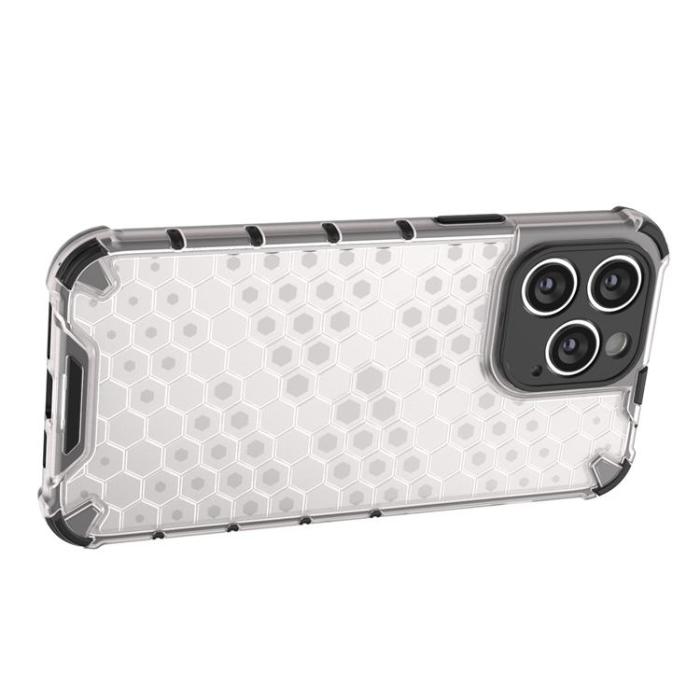 OEM - iPhone 14 Pro Skal Honeycomb Armored Hybrid - Svart