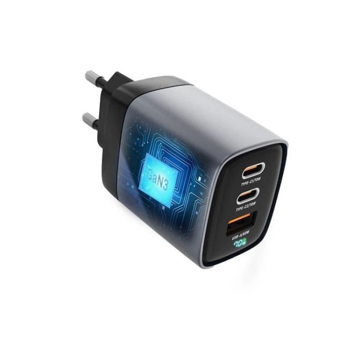 Forcell - Forcell Snabbladdare 70W PD QC4.0 GaN III F-ENERGY