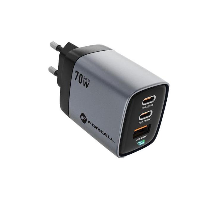 Forcell - Forcell Snabbladdare 70W PD QC4.0 GaN III F-ENERGY