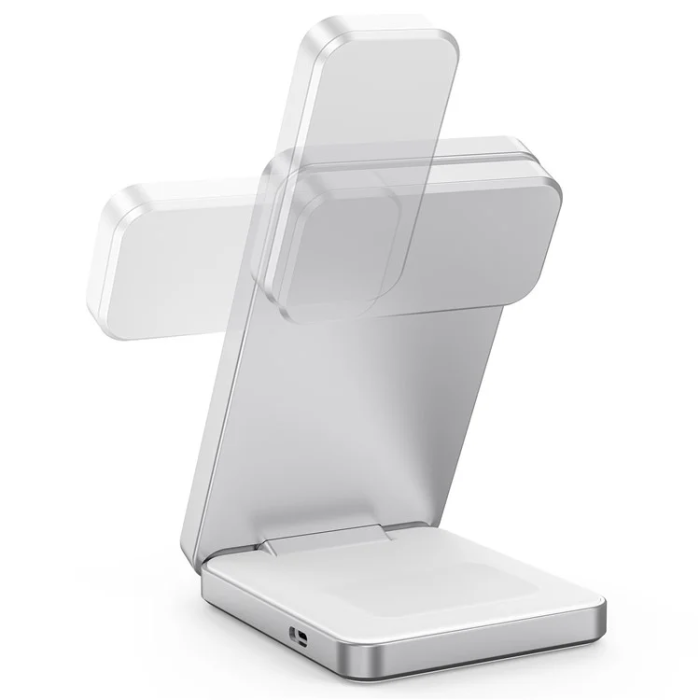 OEM - Qi2 MagSafe Trådlös Laddare iPhone, Apple Watch, Airpods 15W