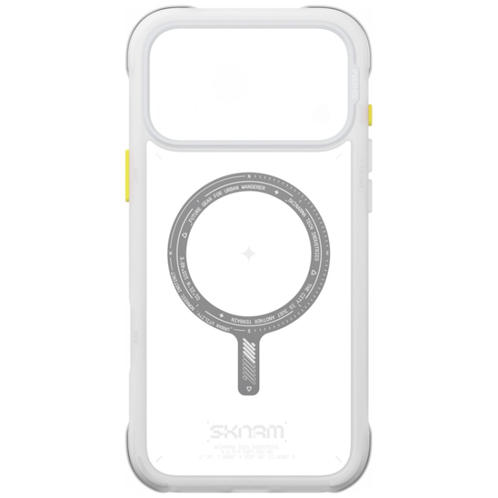 Skinarma - Skinarma Mobilskal För iPhone 18 Pro/17 Pro Magsafe Avion - Vit