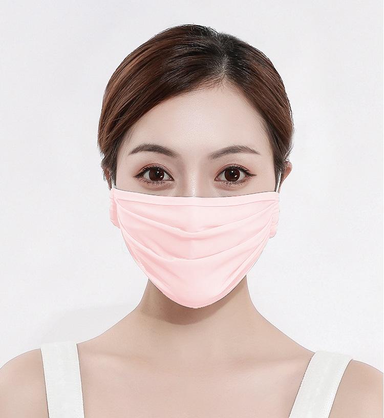 Silk Tvättbar mask – Munskydd Skyddsmask Rosa (Rosa)