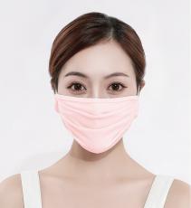 OEM - Silk Tv&auml;ttbar mask &ndash; Munskydd Skyddsmask Rosa
