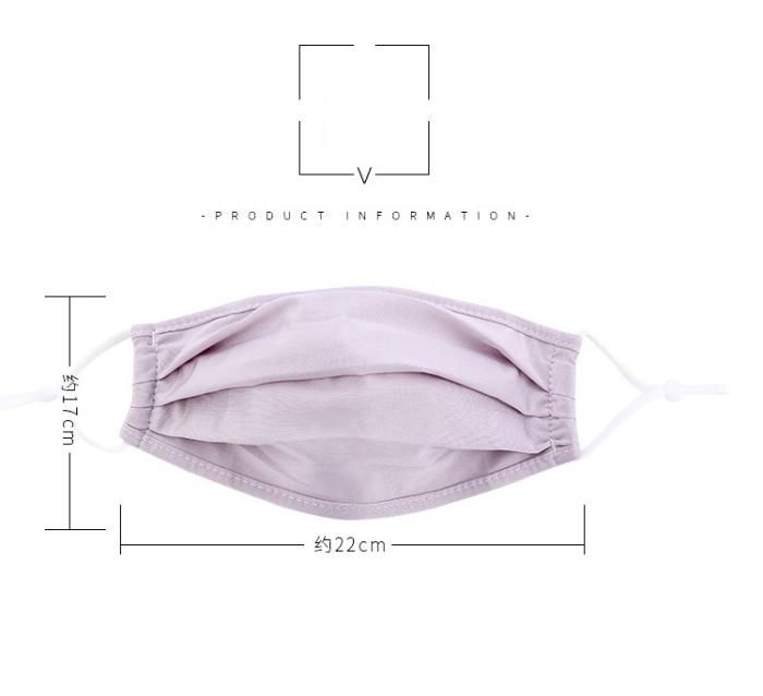 OEM - Silk Tvättbar mask – Munskydd Skyddsmask Blå