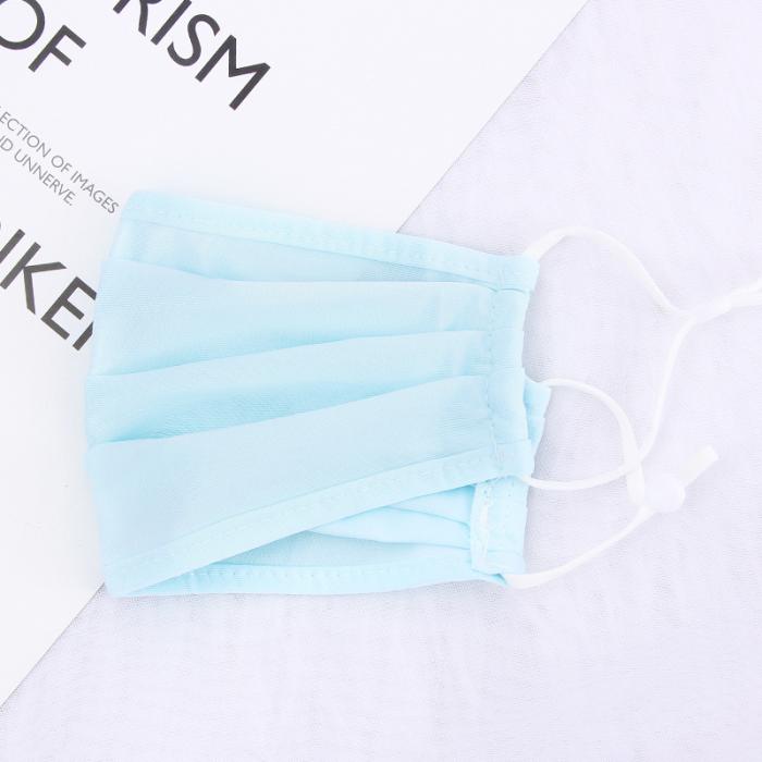 OEM - Silk Tvättbar mask – Munskydd Skyddsmask Blå