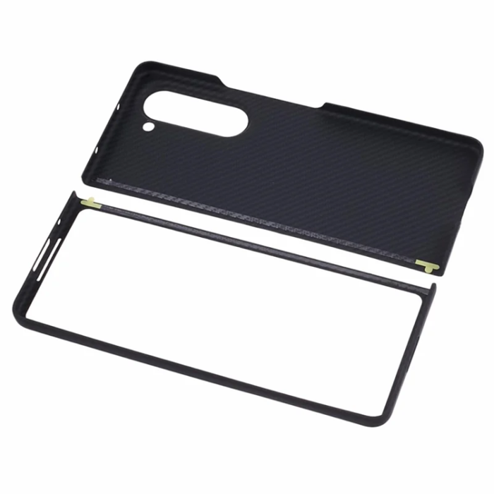 A-One Brand - Galaxy Z Fold 6 5G Mobilskal Aramid Fiber 600D - Svart