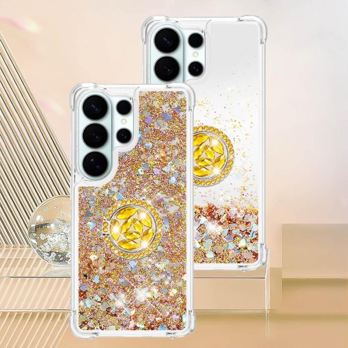 OEM - Mobilskal till Samsung Galaxy S26 Ultra TPU Stöd Snabbsand Stötsäker Hjärtar