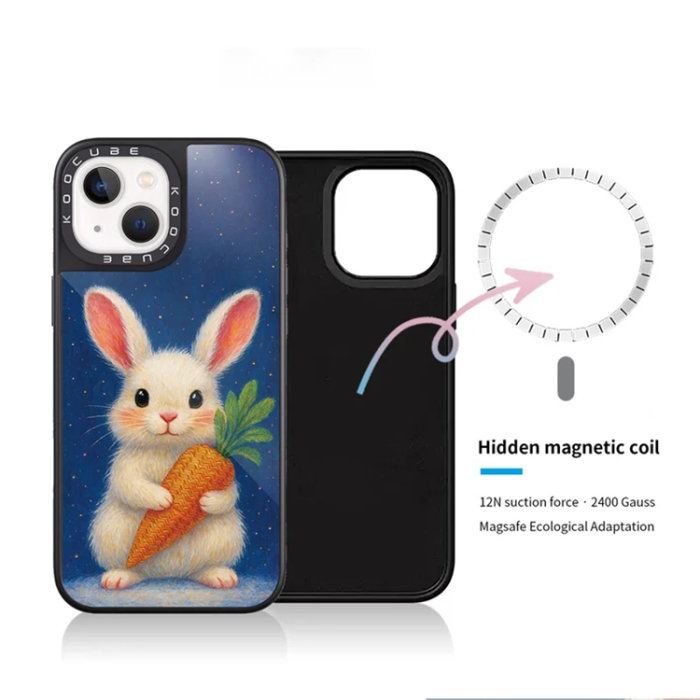 A-One Brand - Mobilskal till iPhone 14 MagSafe Aluminium Silikon