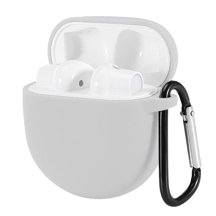 OEM - Silicone Protective Skal OnePlus Buds - Vit