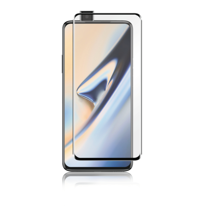 UTGATT1 - Panzer - Curved Glass OnePlus 7 Pro/7T Pro - Svart