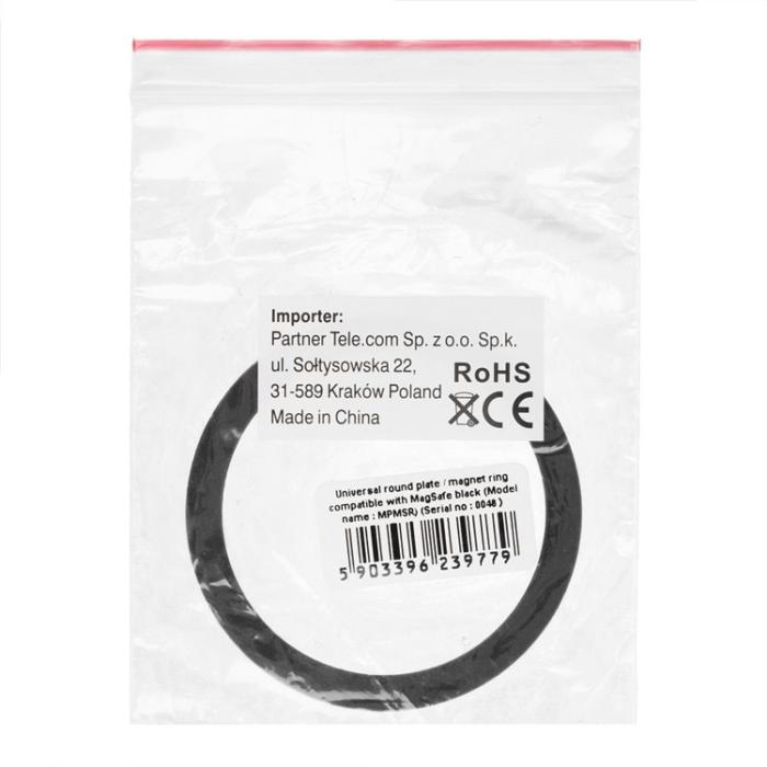 OEM - Universal Magsafe Ring Magnetic - Svart