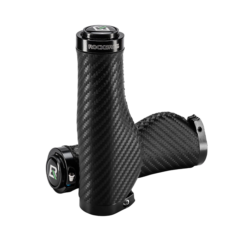 Rockbros Cykelgrepp Twisted Ergonomic Anti-Slip Grips - Svart | 264 | AlltMobil