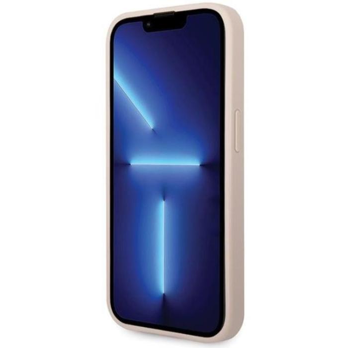 Guess - Guess iPhone 15 Pro Max Mobilskal Big Metall Logo - Rosa