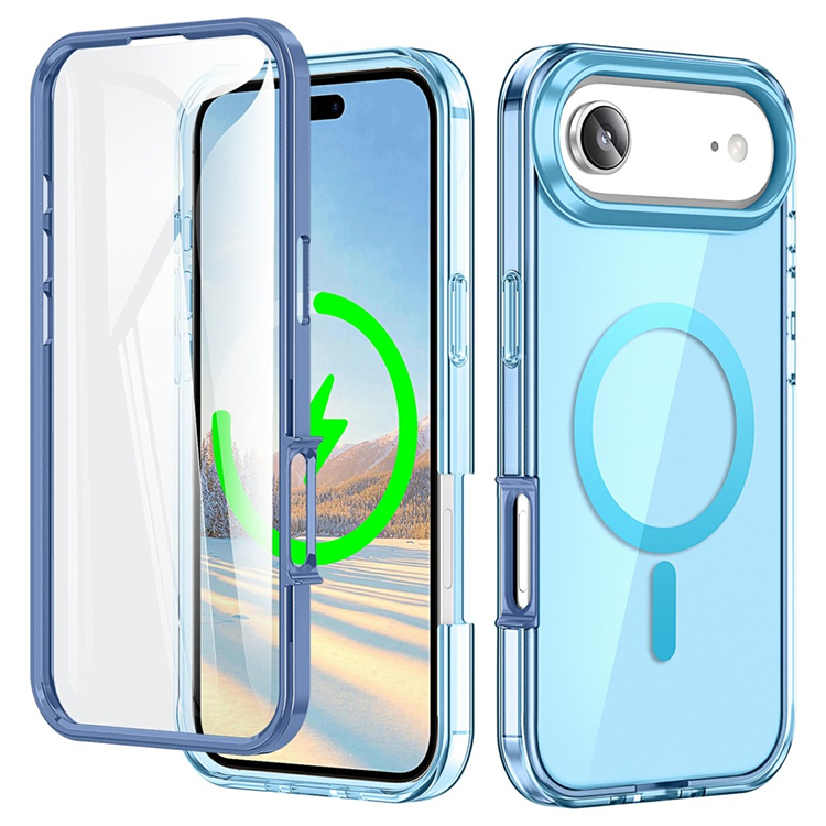 iPhone Air Mobilskal MagSafe med PET Skärmskydd - Blå | 2353 | AlltMobil